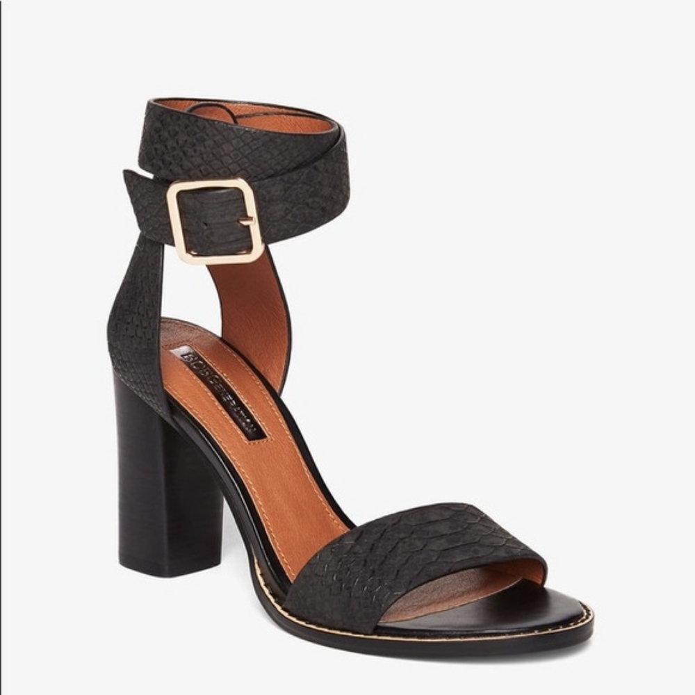 BCBG Luisella Criss Cross Ankle Strap Sandal